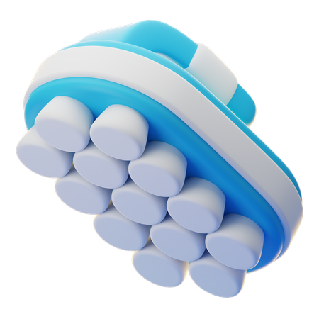 Washing Brush  3D Icon