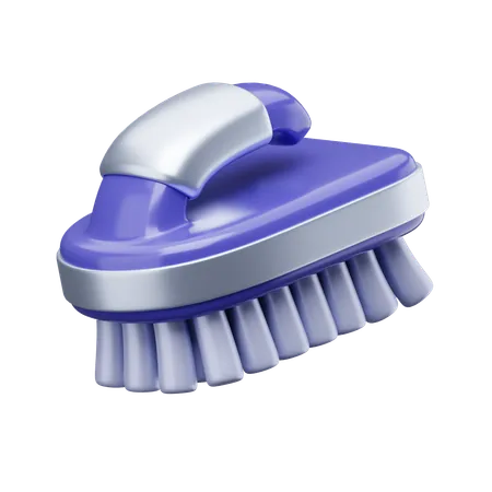 Washing brush  3D Icon