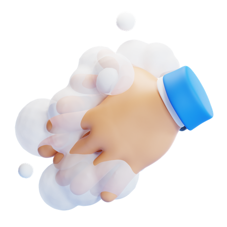 WASHING HAND  3D Icon