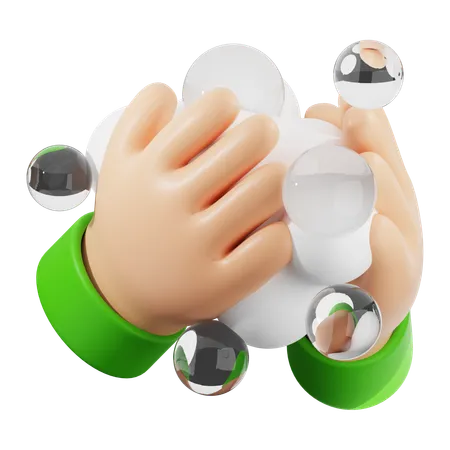 Washing Hand  3D Icon