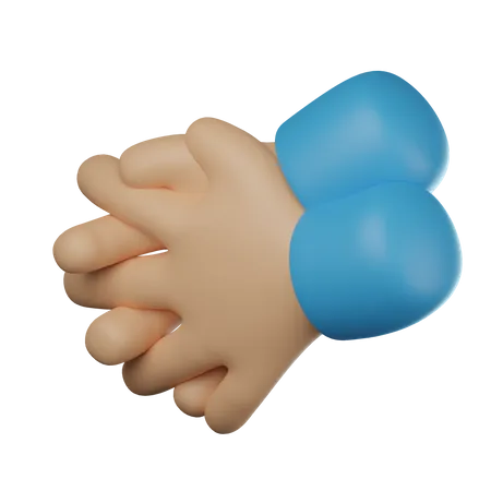 Washing Hand Hand Gesture  3D Icon