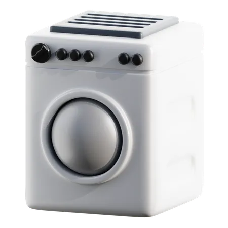 Washing Machine 3 D Icon 3D Icon