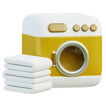 Washing Machine Home Appliances 3D Icon