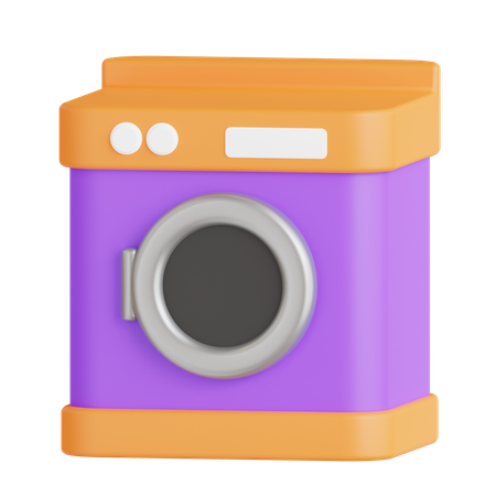 Washing Machine  3D Icon