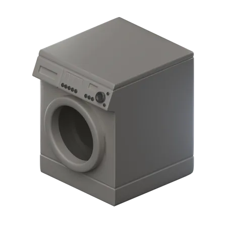 洗濯機  3D Icon