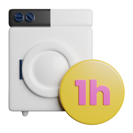 Washing Machine  3D Icon