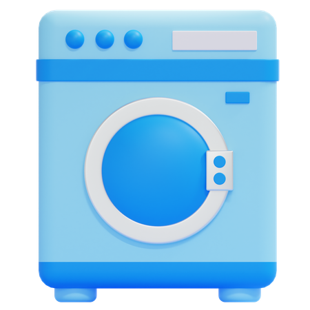 Washing Machine  3D Icon