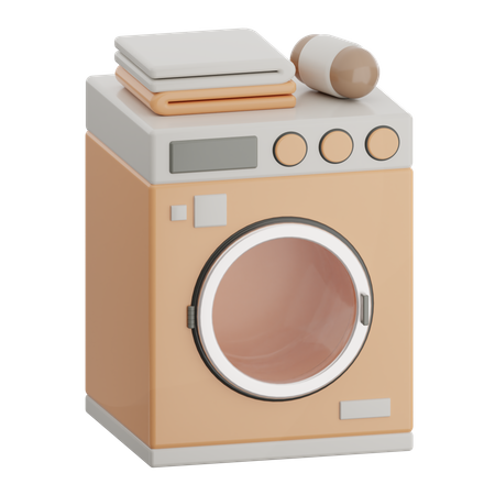 Washing Machine  3D Icon