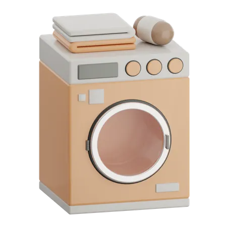 Washing Machine  3D Icon