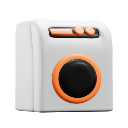 Washing Machine  3D Icon