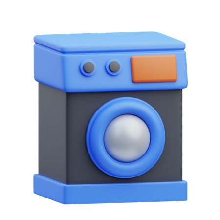 Washing Machine  3D Icon