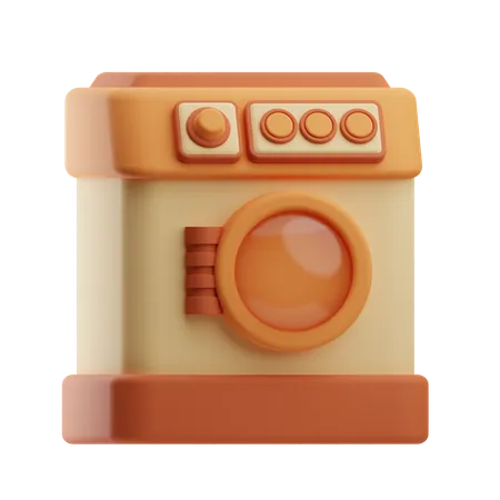 Washing Machine  3D Icon