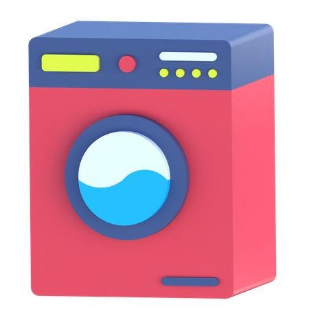 Washing Machine  3D Icon