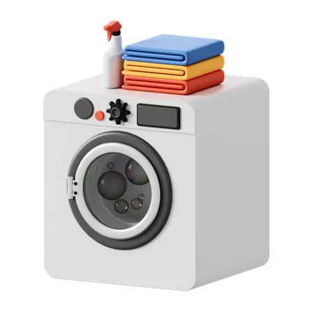 Washing Machine  3D Icon