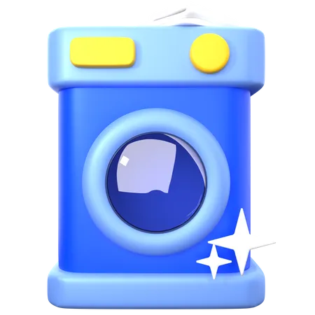 Washing Machine  3D Icon