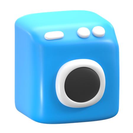 Washing Machine  3D Icon