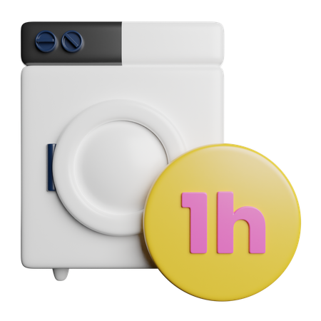 Washing Machine  3D Icon