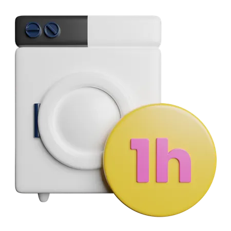 Washing Machine  3D Icon