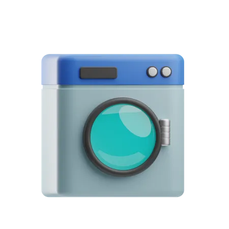 Washing Machine  3D Icon