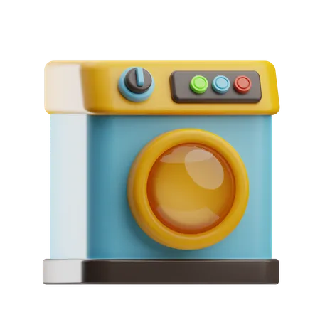 Washing Machine  3D Icon