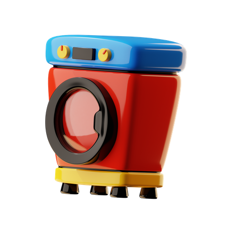 Washing Machine  3D Icon