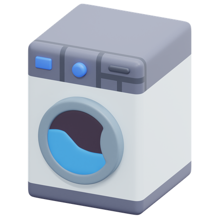 Washing Machine  3D Icon