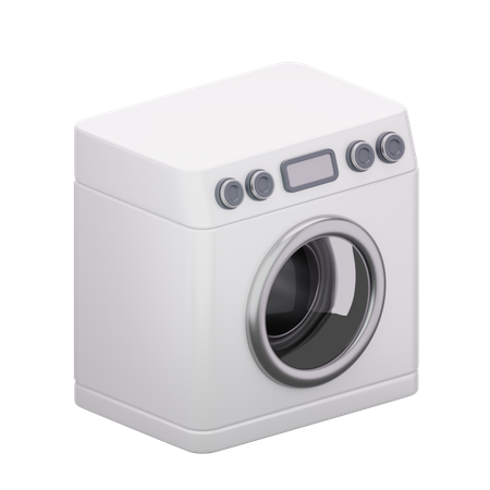 Washing Machine  3D Icon