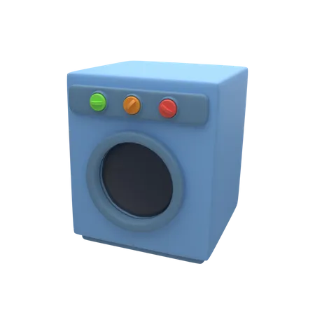 Washing Machine  3D Icon