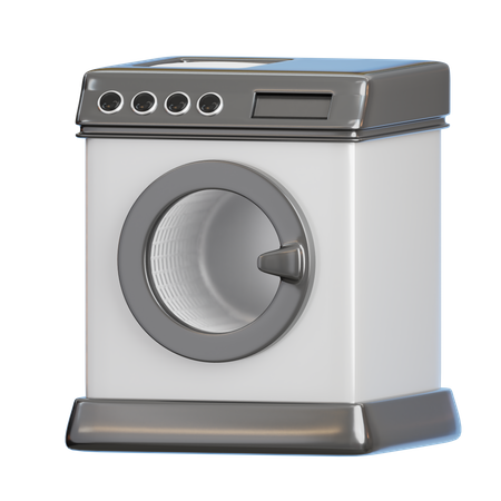 Washing Machine  3D Icon