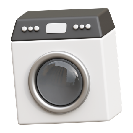 Washing Machine  3D Icon