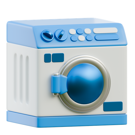 Washing Machine  3D Icon