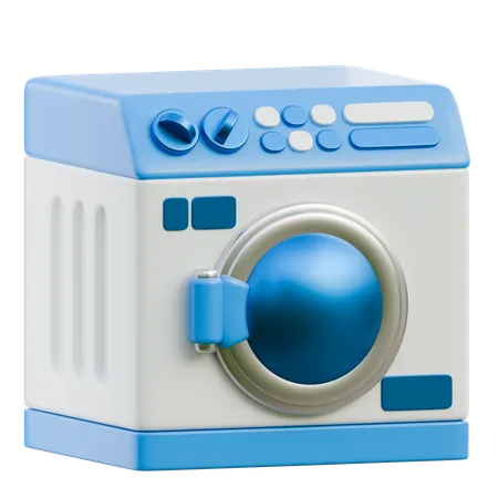 Washing Machine  3D Icon