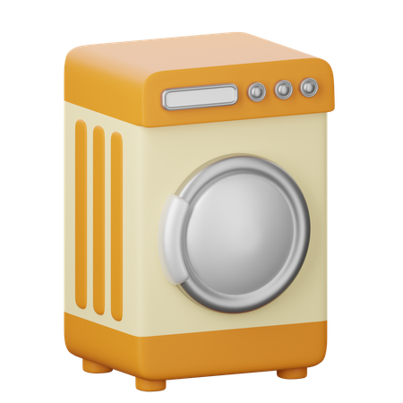 Washing Machine  3D Icon