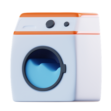 Washing Machine  3D Icon