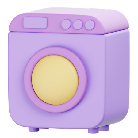 Washing Machine  3D Icon