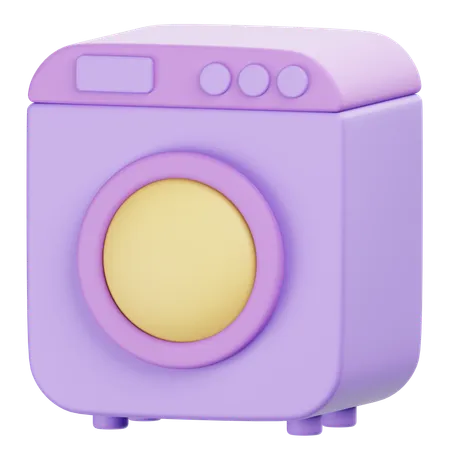 Washing Machine  3D Icon