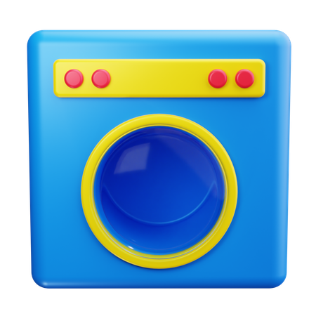 Washing Machine  3D Icon