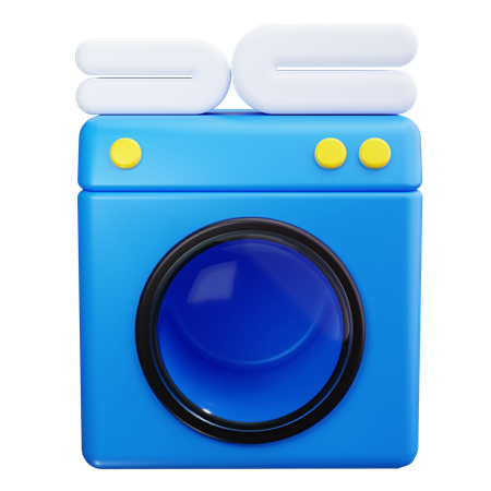 Washing Machine  3D Icon