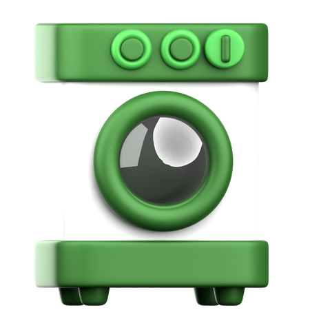 Washing Machine  3D Icon