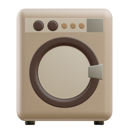 Washing Machine  3D Icon