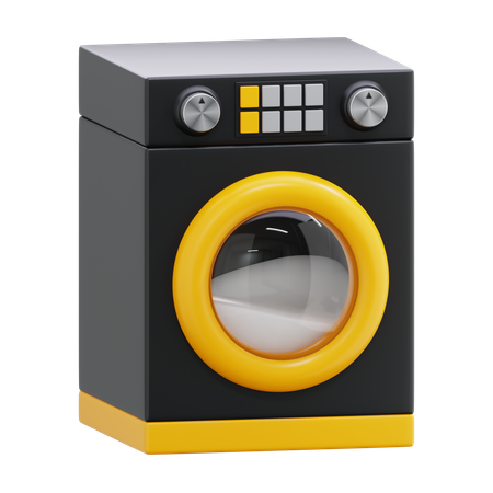 Washing Machine  3D Icon