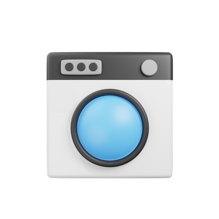 Washing Machine  3D Icon