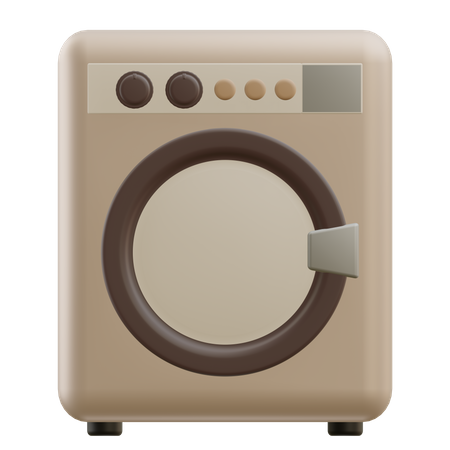 Washing Machine  3D Icon