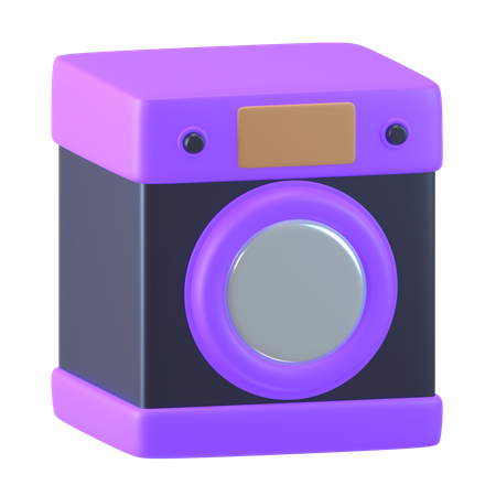 Washing Machine  3D Icon