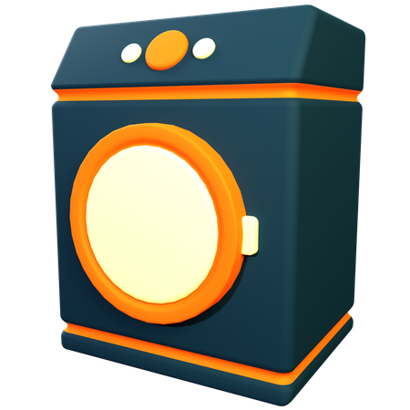 Washing Machine  3D Icon
