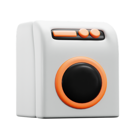 Washing Machine  3D Icon