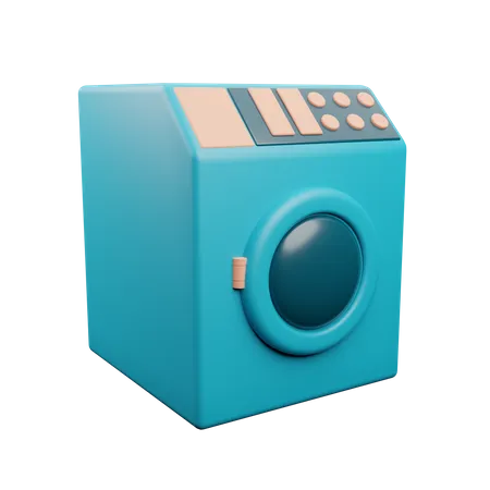 Washing Machine  3D Illustration