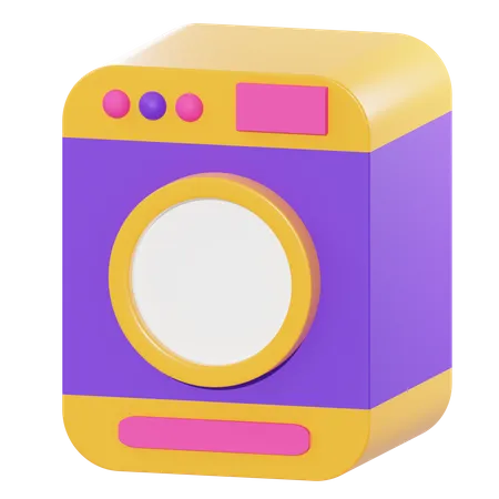 Washing Machine  3D Illustration