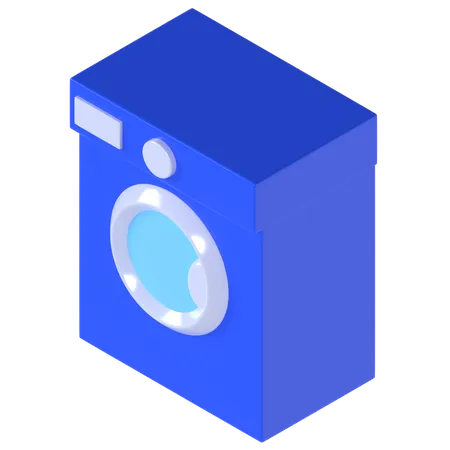 Washing Machine  3D Illustration