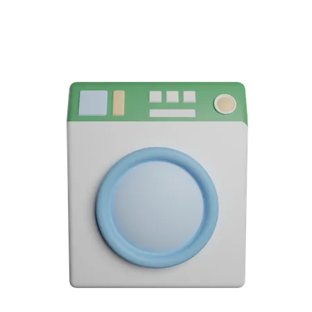 Washing Machine  3D Illustration